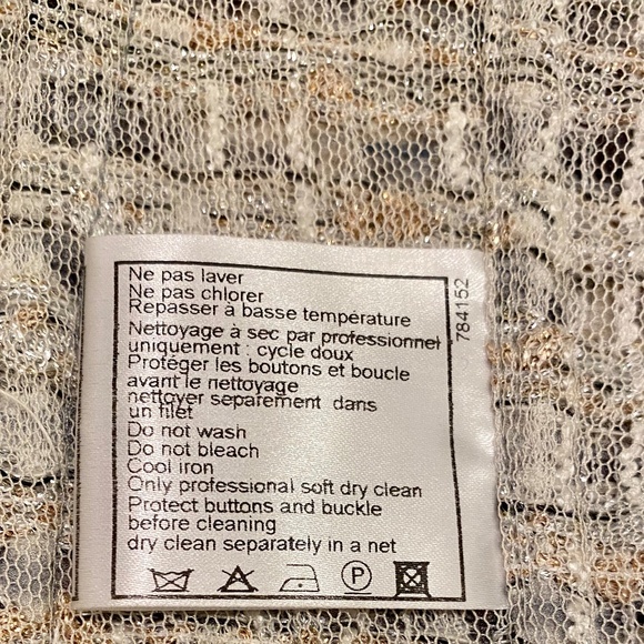 Chanel Metallic Tweed Jacket - Picture 15 of 16